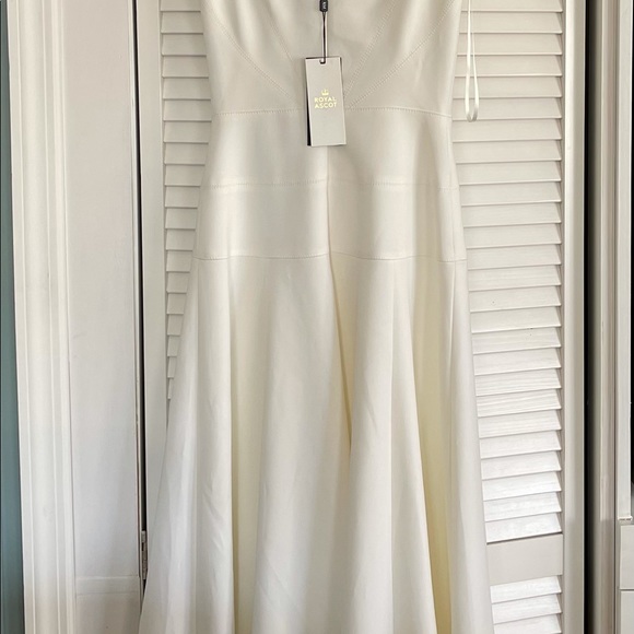 Karen Millen..Royal Ascot White Midi Dress - Picture 6 of 7